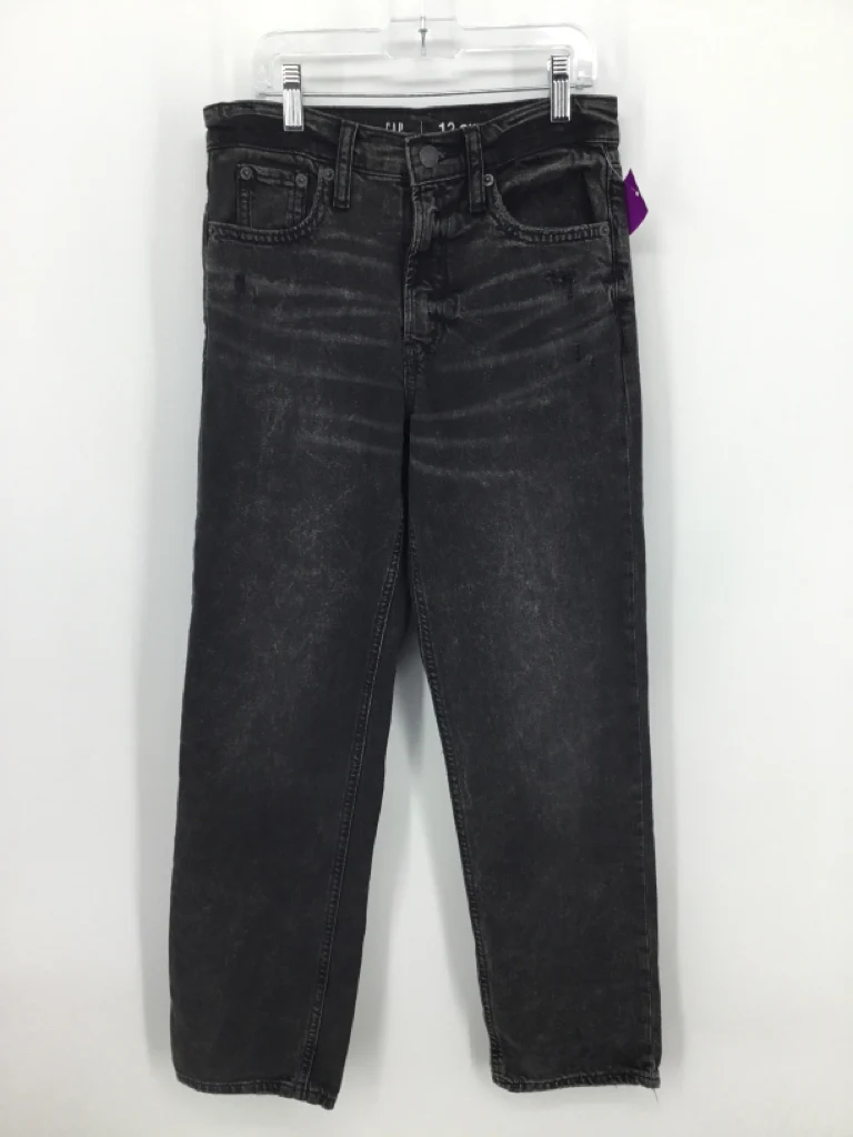 Gap Teen Child Size 12 Black Jeans - girls
