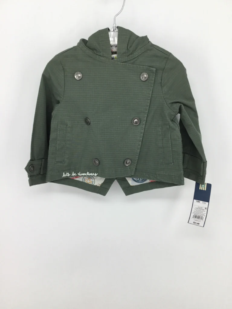 Genuine Kids Child Size 18 Months Green Jacket - girls