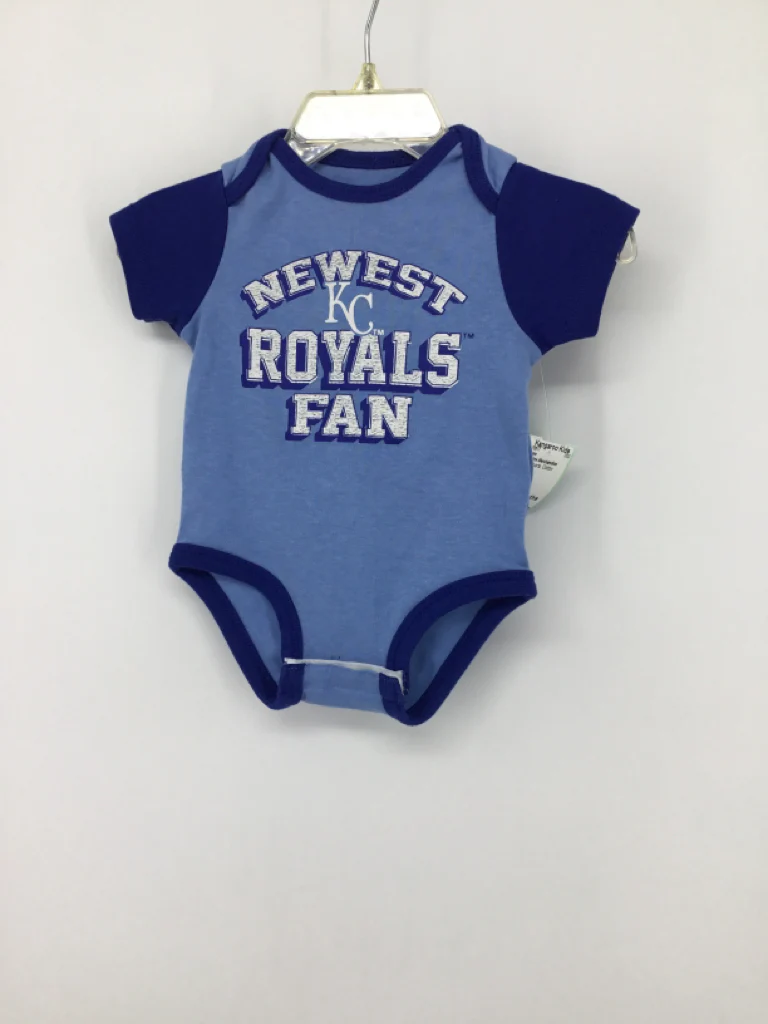 Genuine Merchandise Child Size 0-3 Months Blue Onesie