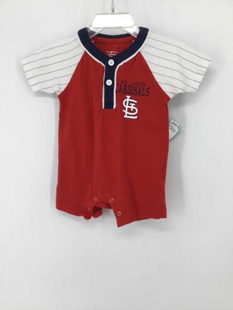 Genuine Merchandise Child Size 3-6 Months Red Cardinals Outfit - boys