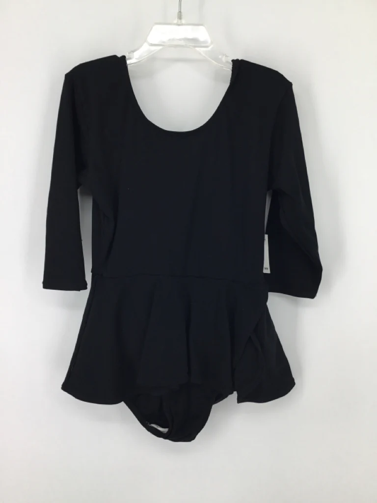 Girls in Motion Child Size 8 Black Dance - girls