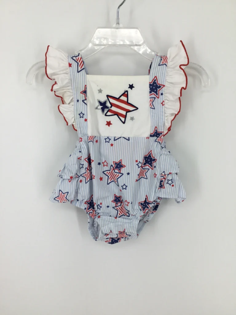 goodlad Child Size 6 Months Blue Stars & Stripes Outfit