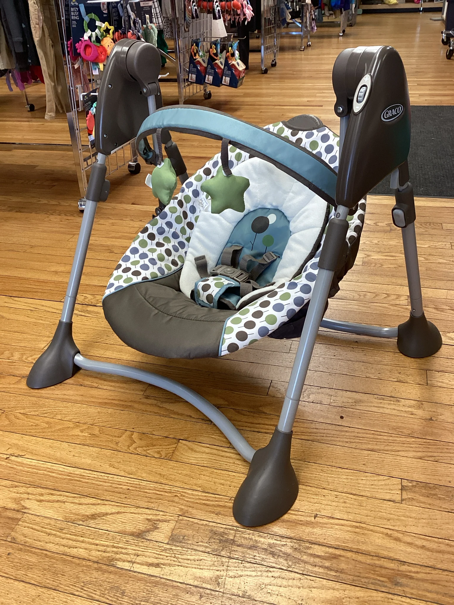 Graco Swing By Me 2-in-1 Portable Swing
