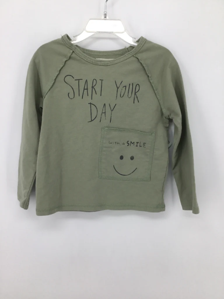 Grayson Collective Child Size 4 Green Shirt - girls
