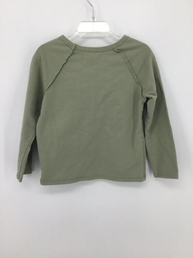 Grayson Collective Child Size 4 Green Shirt - girls - Image 2