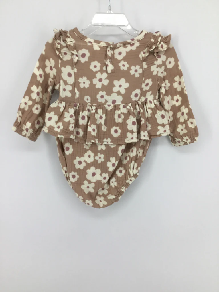 Grayson Collective Child Size 6-9 Months Tan Outfit - girls - Image 2