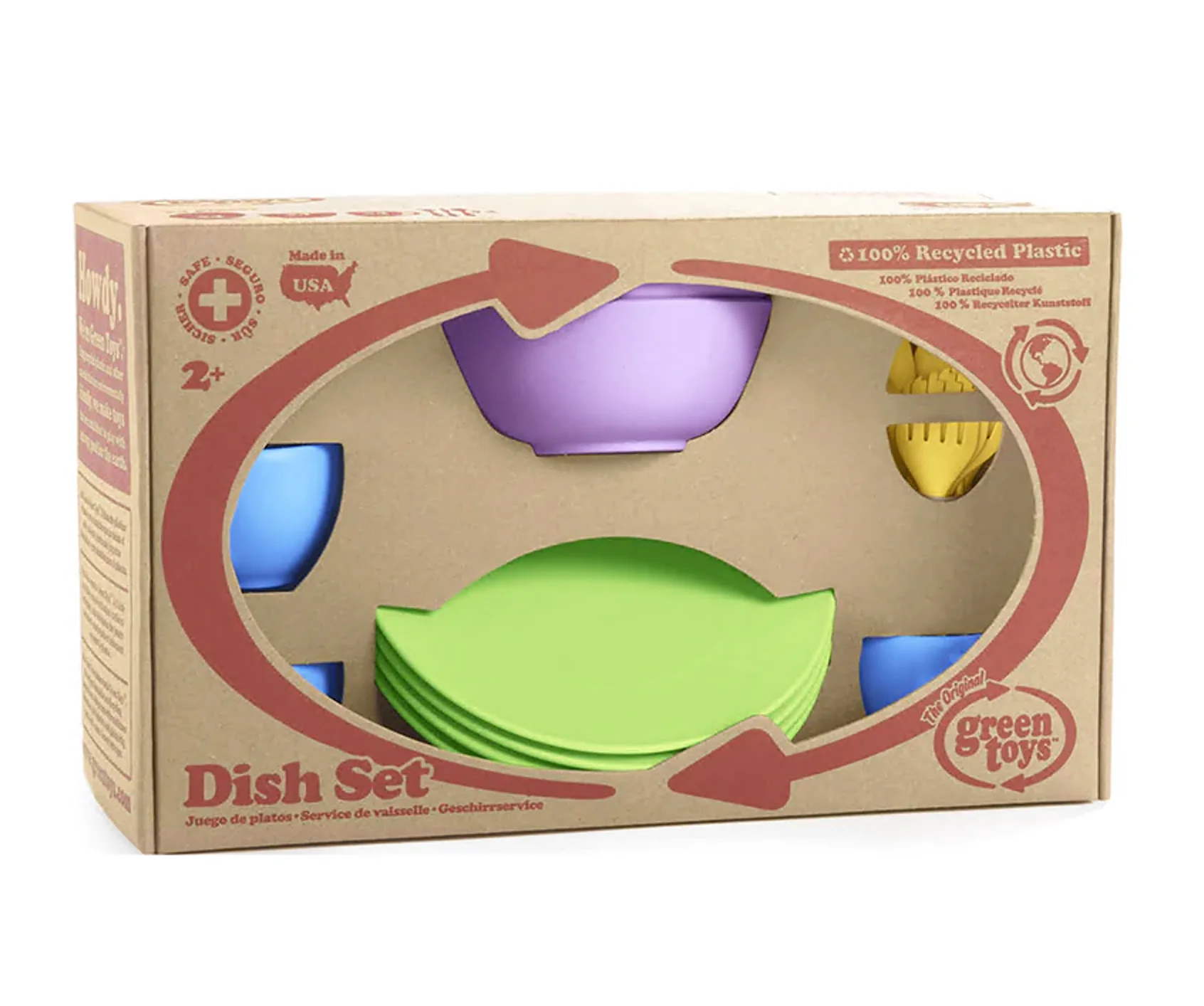 Green Toys - Dish Set
