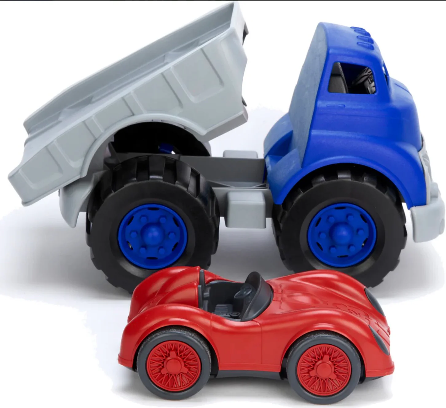 Green Toys - Flatbed Truck & Race Car - Image 2