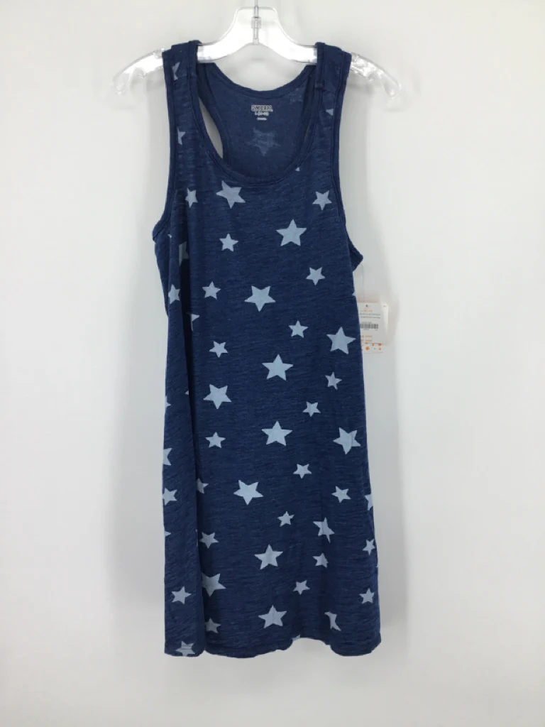 Gymboree Child Size 10 Blue Stars & Stripes Dress