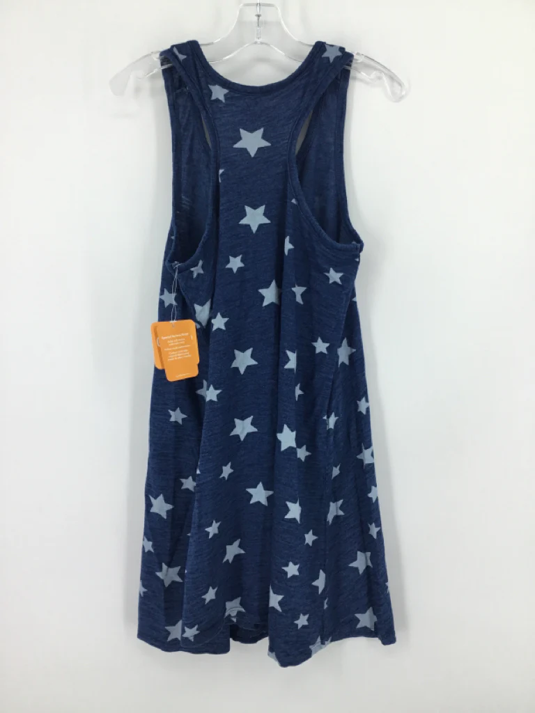 Gymboree Child Size 10 Blue Stars & Stripes Dress - Image 3