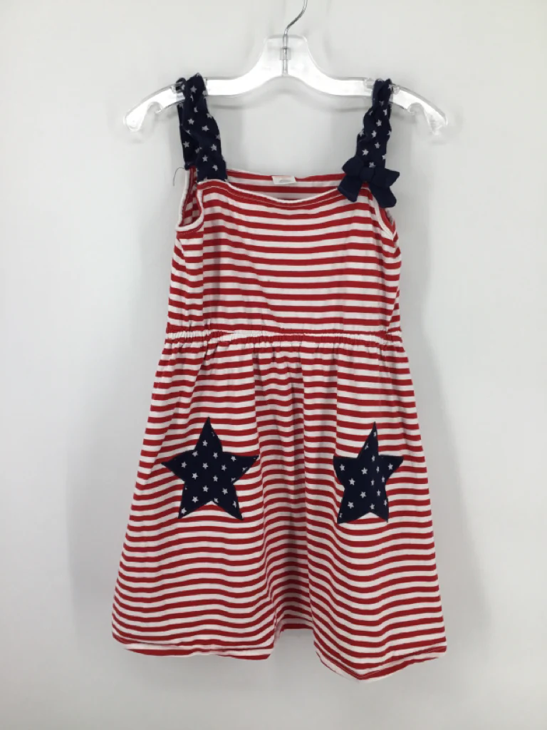Gymboree Child Size 10 Red Stars & Stripes Dress