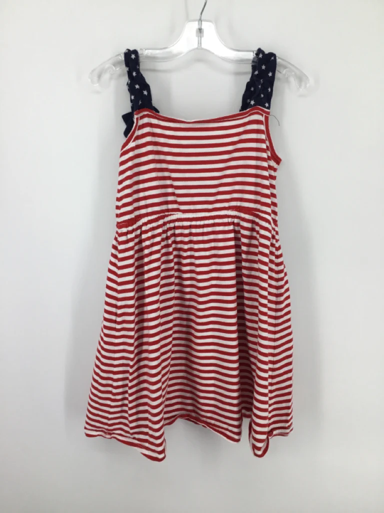 Gymboree Child Size 10 Red Stars & Stripes Dress - Image 2