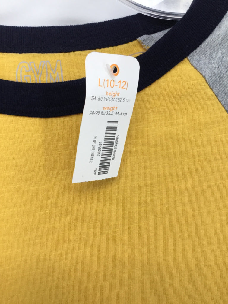 Gymboree Child Size 10 Yellow Solid T-shirt - boys - Image 2