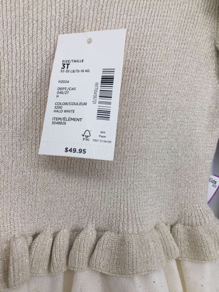 Gymboree Child Size 3 Tan Dress - Image 2