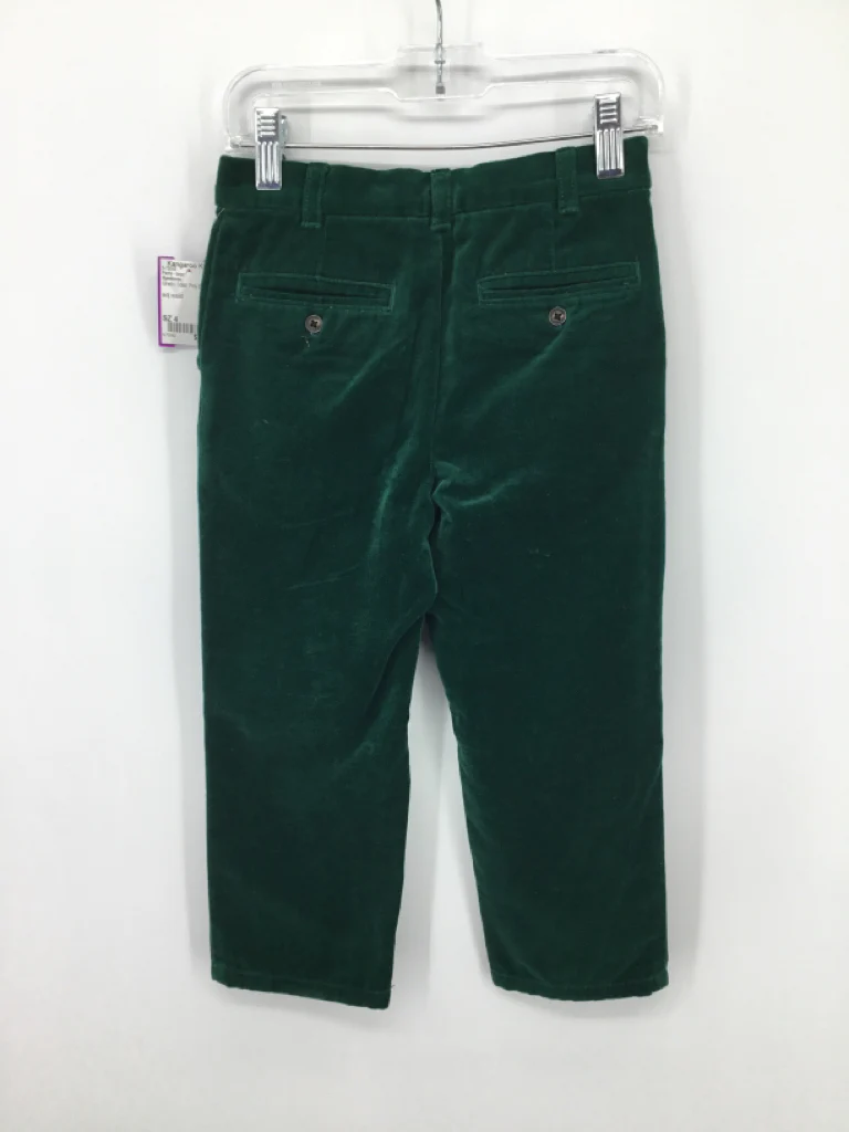 Gymboree Child Size 4 Green Solid Pants - boys - Image 2