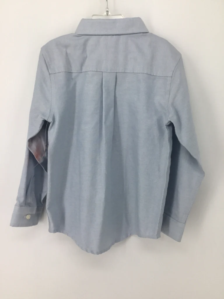 Gymboree Child Size 5 Blue Solid Shirt - boys - Image 2
