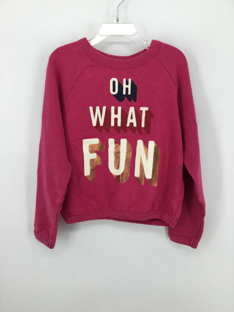 Gymboree Child Size 7 Pink Christmas Sweatshirt