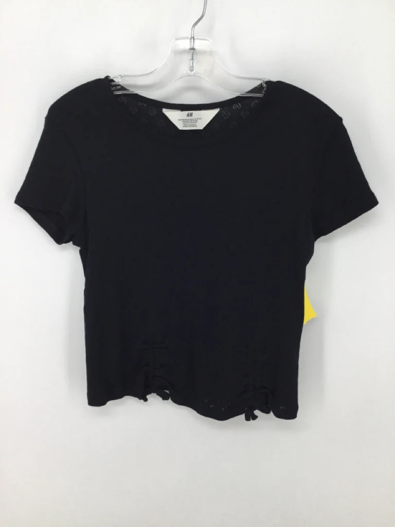 H & M Child Size 12 Black T-shirt - girls