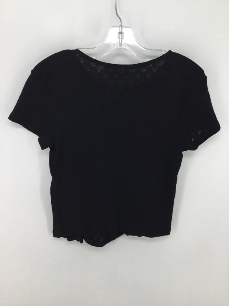 H & M Child Size 12 Black T-shirt - girls - Image 2