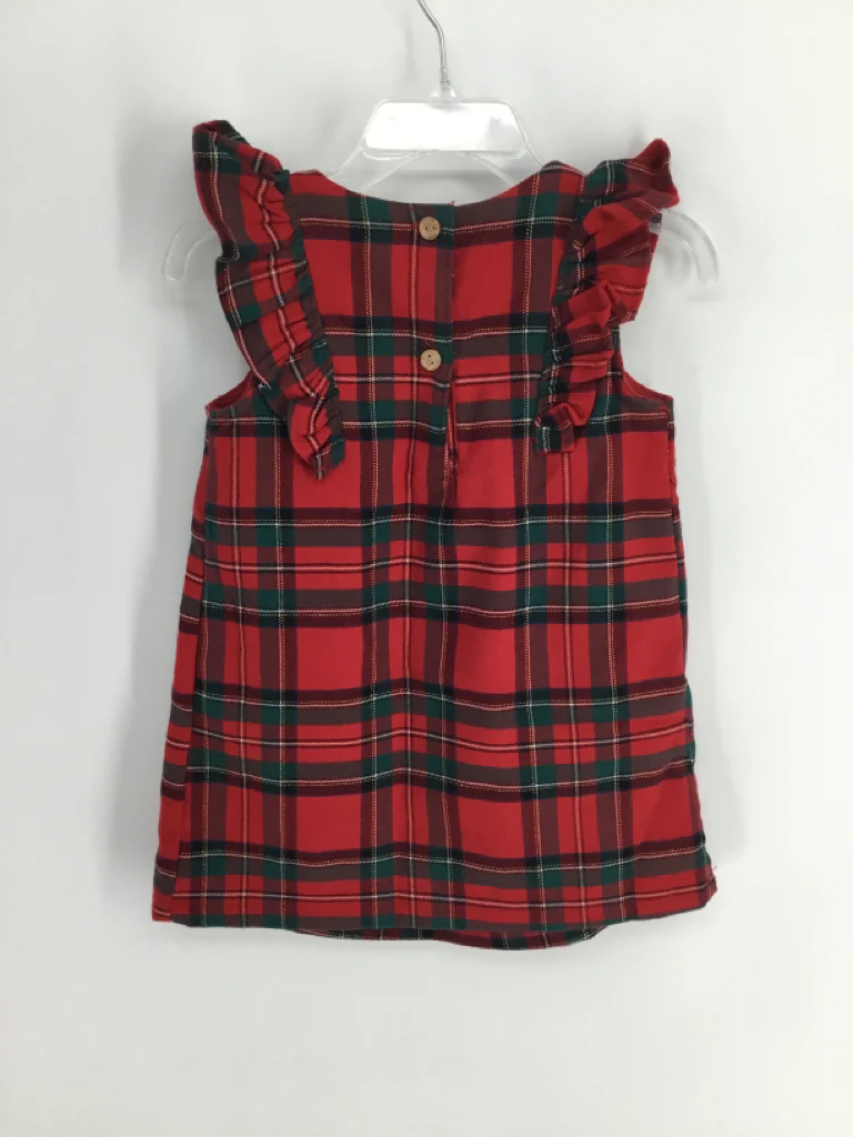 H & M Child Size 12 Months Red Dress - girls - Image 2