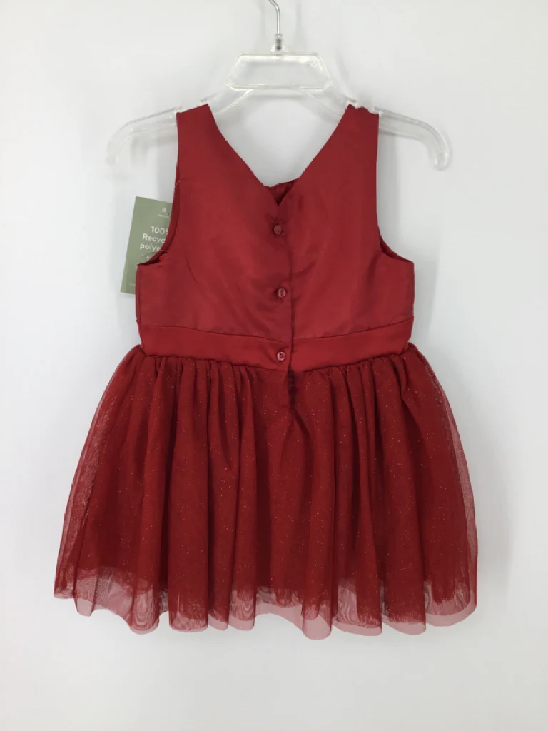 H & M Child Size 2 Red Dress - girls - Image 3