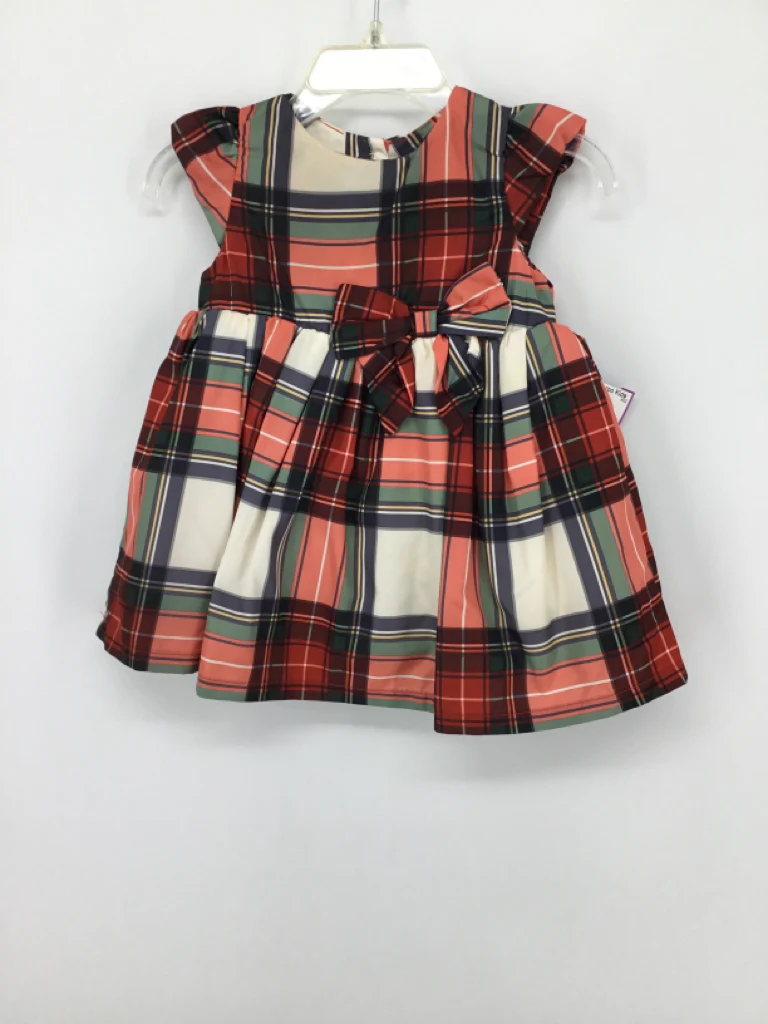 H & M Child Size 6 Months Red Dress - girls