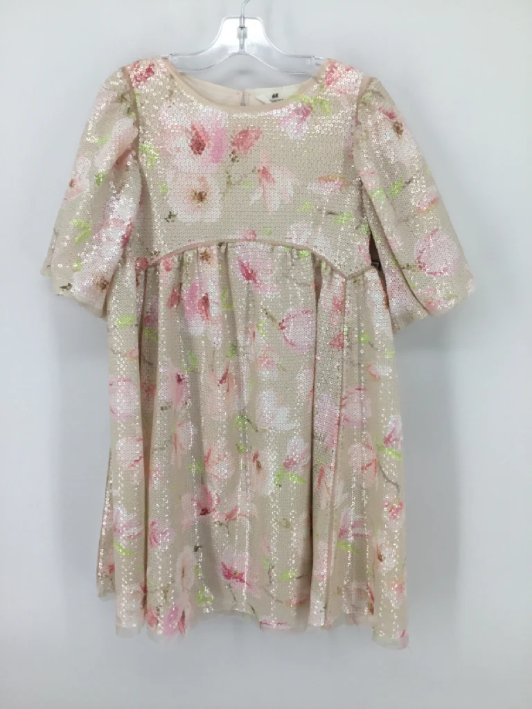 H & M Child Size 8 Pink Dress - girls