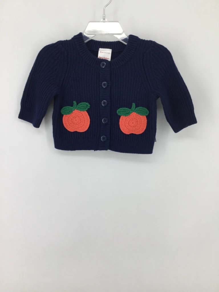 Hanna Andersson Child Size 0-3 Months Navy Sweater - girls