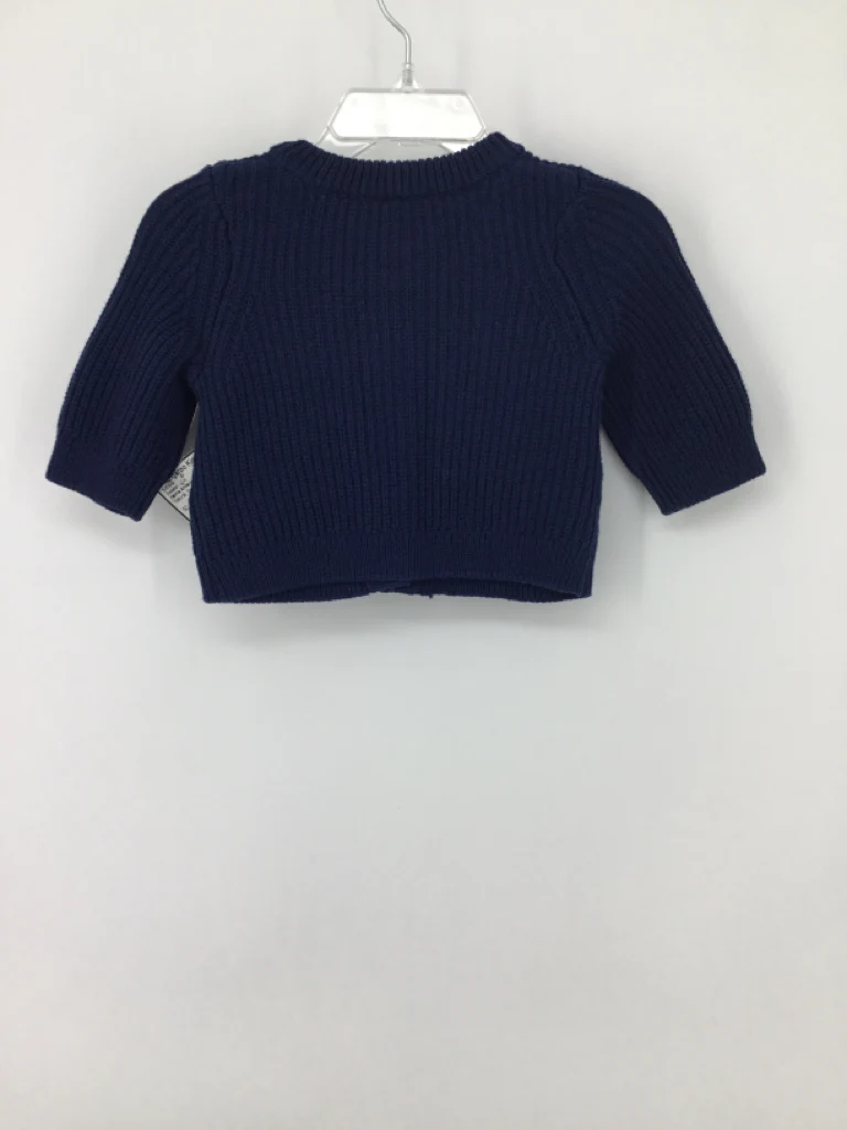Hanna Andersson Child Size 0-3 Months Navy Sweater - girls - Image 2