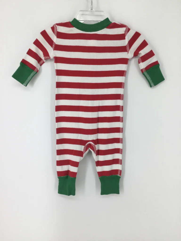 Hanna Andersson Child Size 0-3 Months Red Christmas Pajamas - Image 2