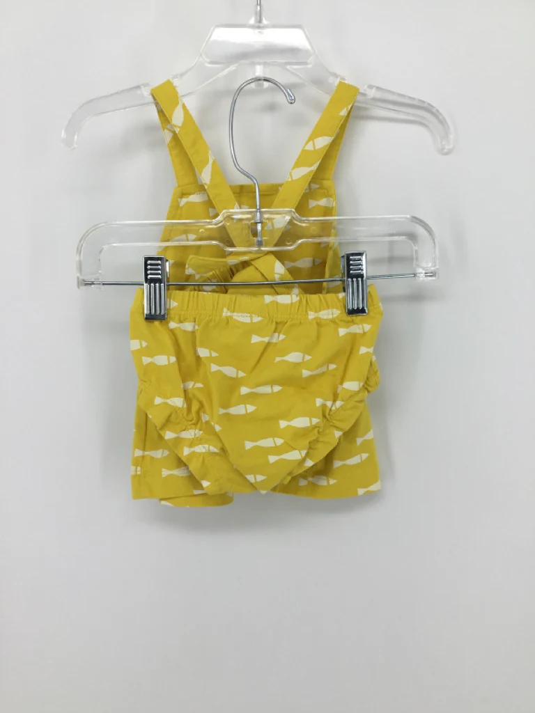 Hanna Andersson Child Size 0-3 Months Yellow Outfit - girls - Image 2