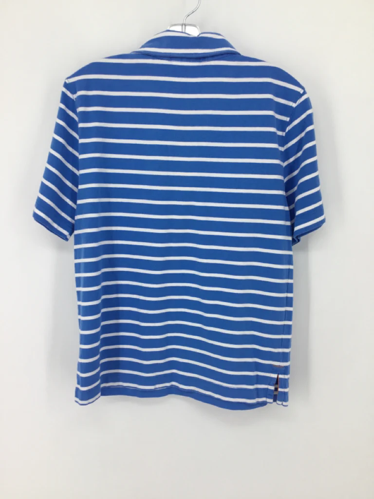 Hanna Andersson Child Size 10 Blue Stripe Shirt - boys - Image 2