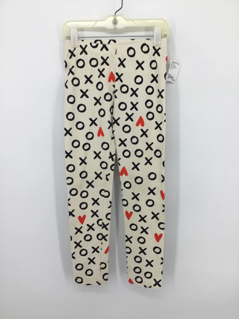 Hanna Andersson Child Size 10 White Valentine's Day Pants