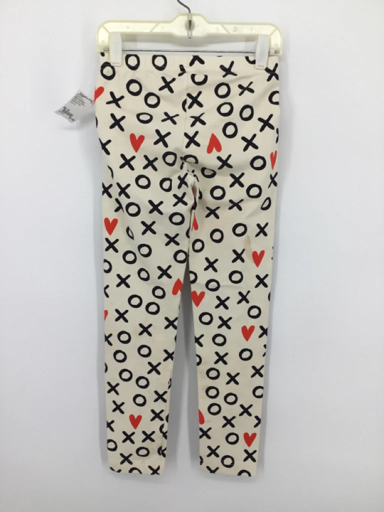 Hanna Andersson Child Size 10 White Valentine's Day Pants - Image 2