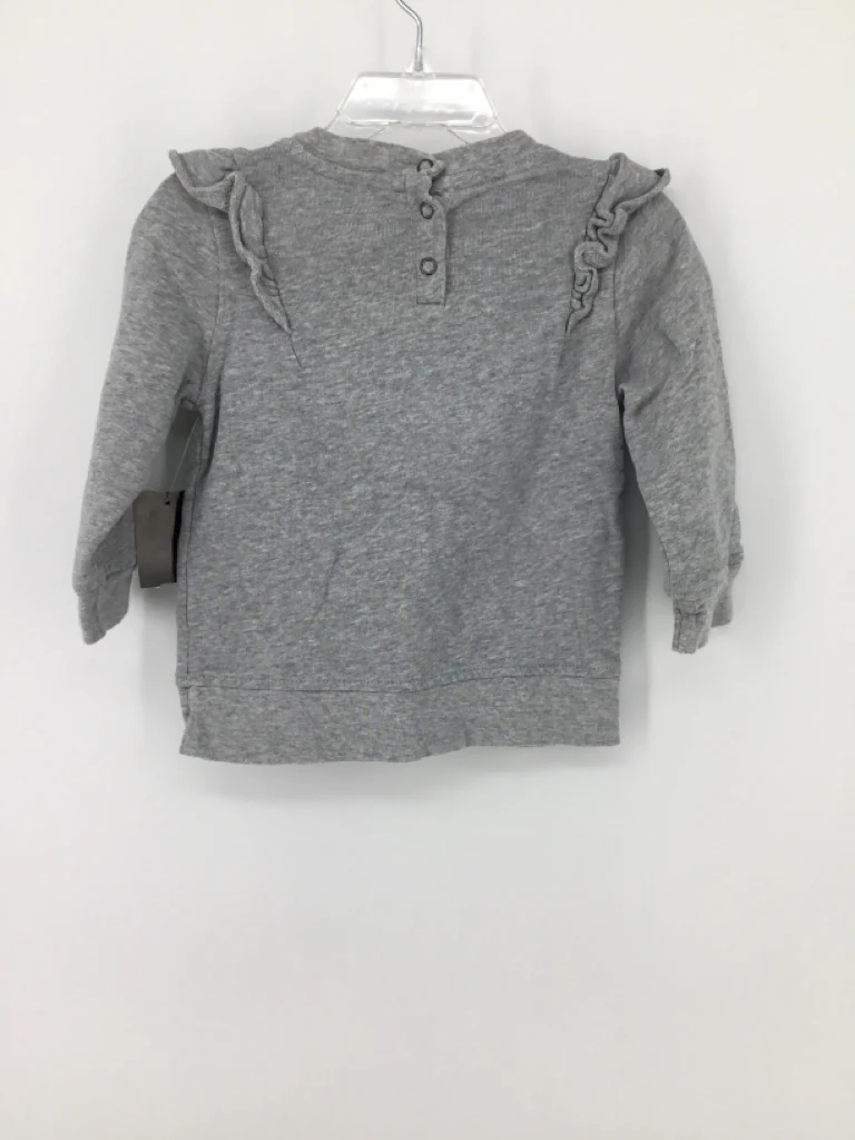 Hanna Andersson Child Size 2 Gray Sweatshirt - girls - Image 2
