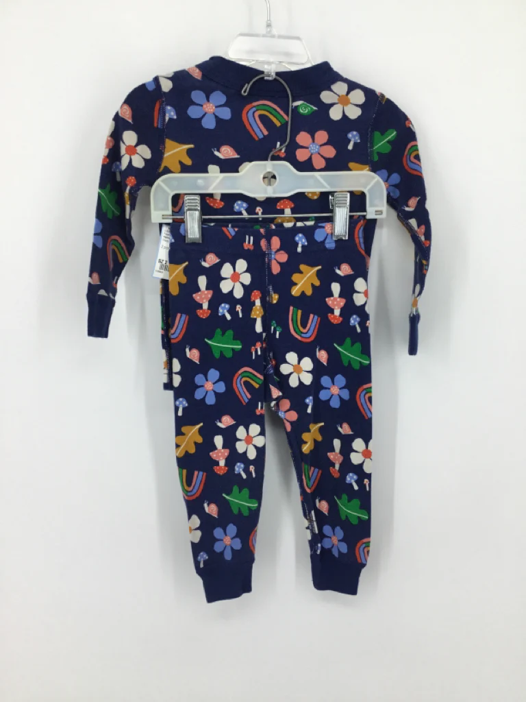 Hanna Andersson Child Size 2 Navy Pajamas - girls - Image 2