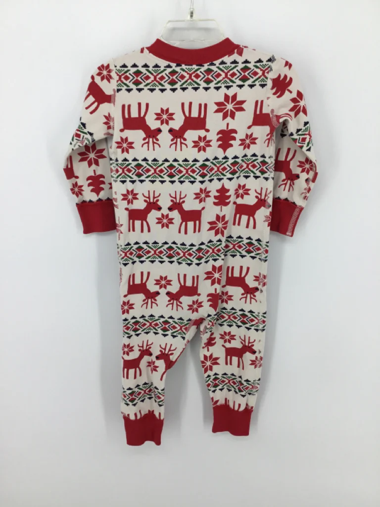 Hanna Andersson Child Size 2 Red Christmas Pajamas - Image 2
