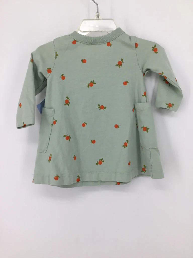 Hanna Andersson Child Size 3-6 Months Green Dress - girls - Image 2