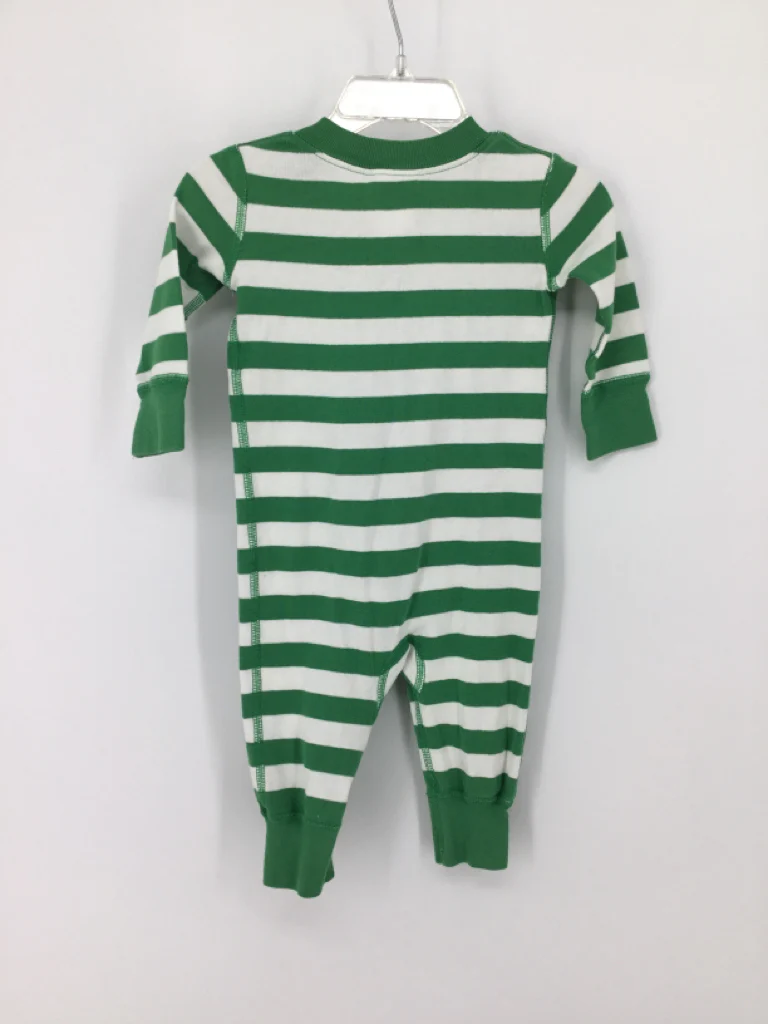 Hanna Andersson Child Size 3-6 Months Green Pajamas - girls - Image 2