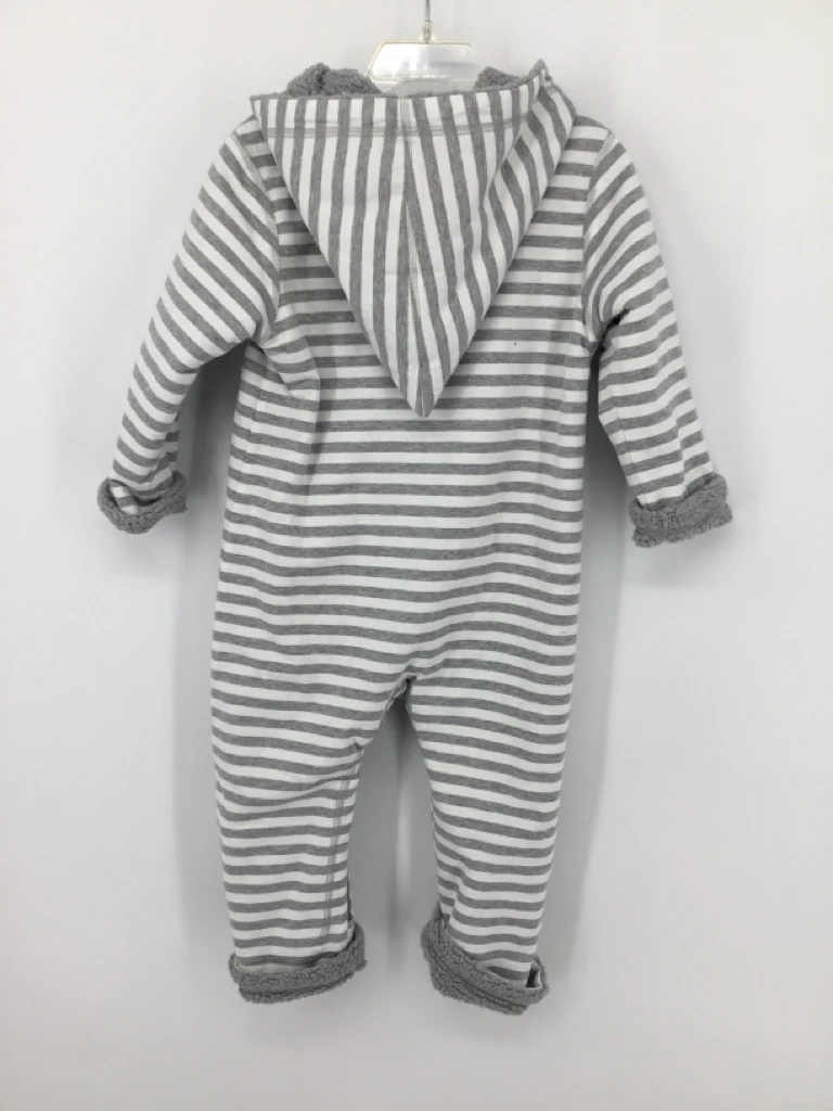 Hanna Andersson Child Size 3 Gray Stripe Outerwear - boys - Image 3