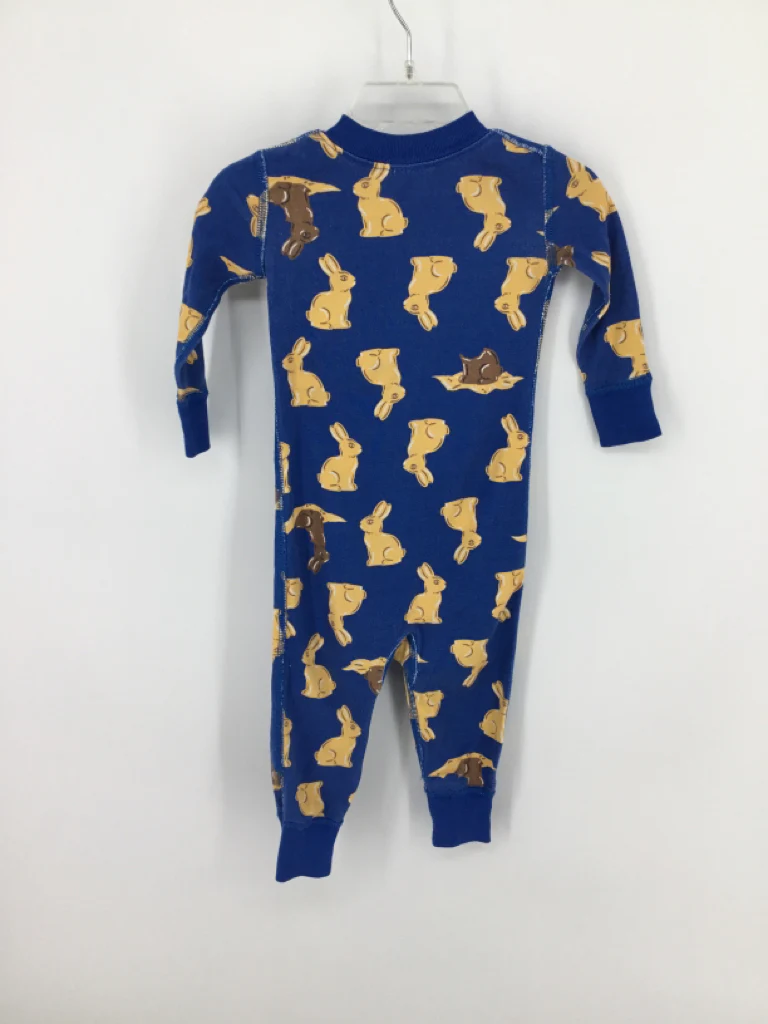 Hanna Andersson Child Size 6-12 Months Blue Easter Pajamas - Image 2