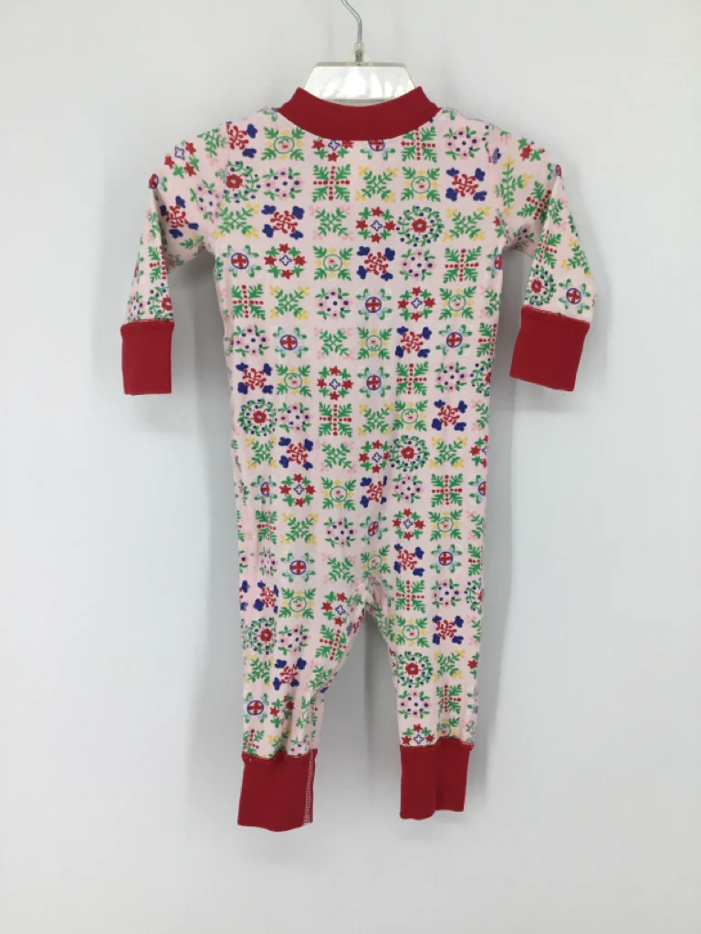 Hanna Andersson Child Size 6-9 Months Red Pajamas - girls - Image 2