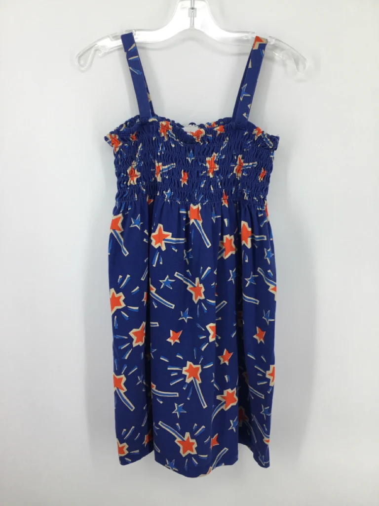 Hanna Andersson Child Size 8 Blue Stars & Stripes Dress