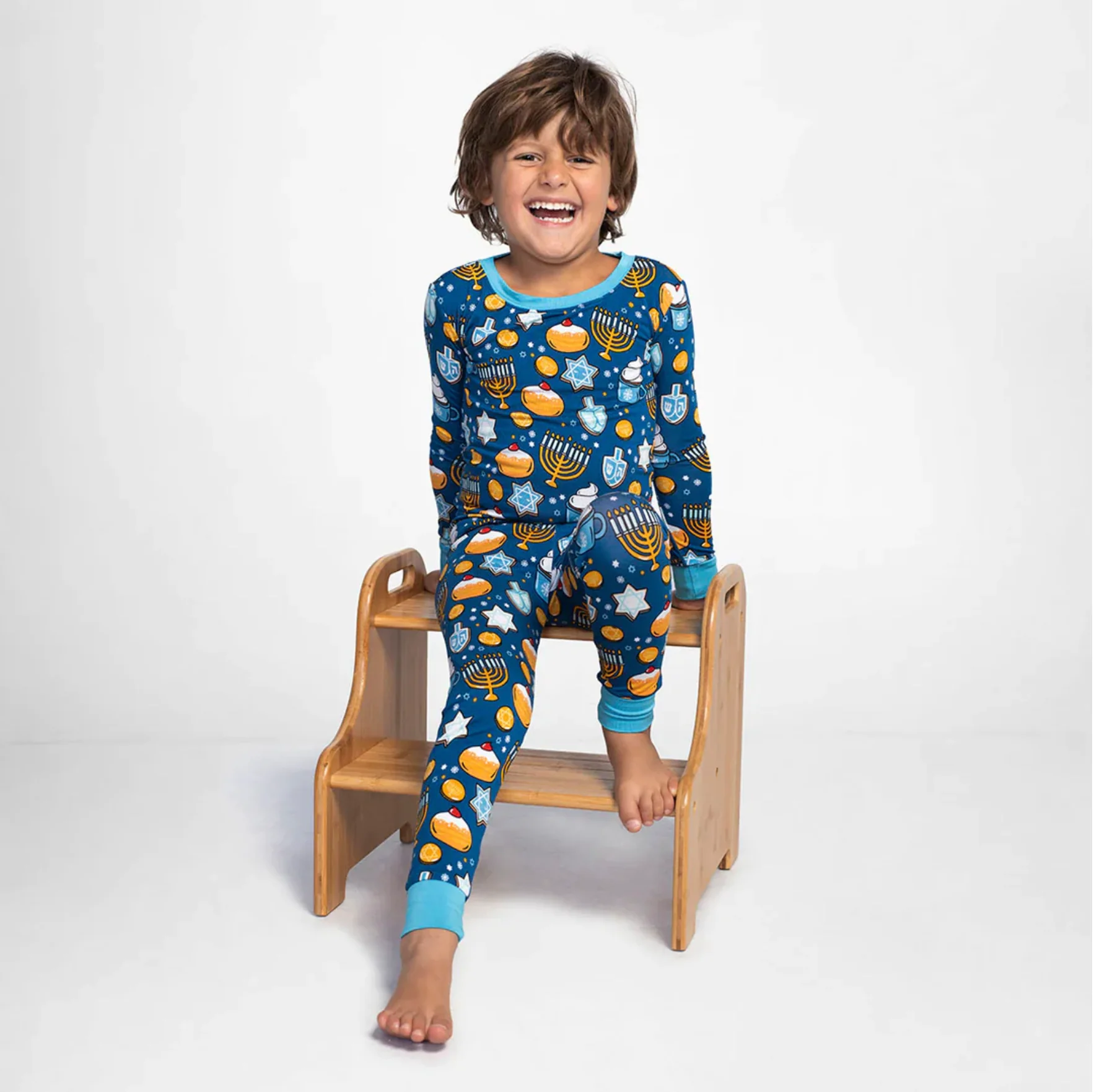 Little Sleepies Bamboo Viscose Pajamas - Hanuksweet - Image 6