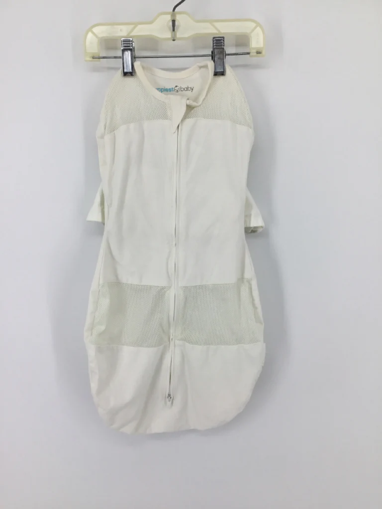 Happiest Baby Child Size M Cream Sleep Sacks & Swaddles