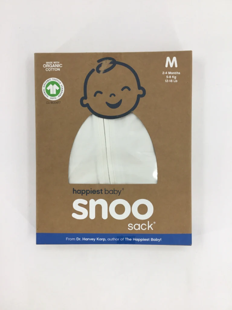 Happiest Baby Snoo Child Size M White Sleep Sacks & Swaddles