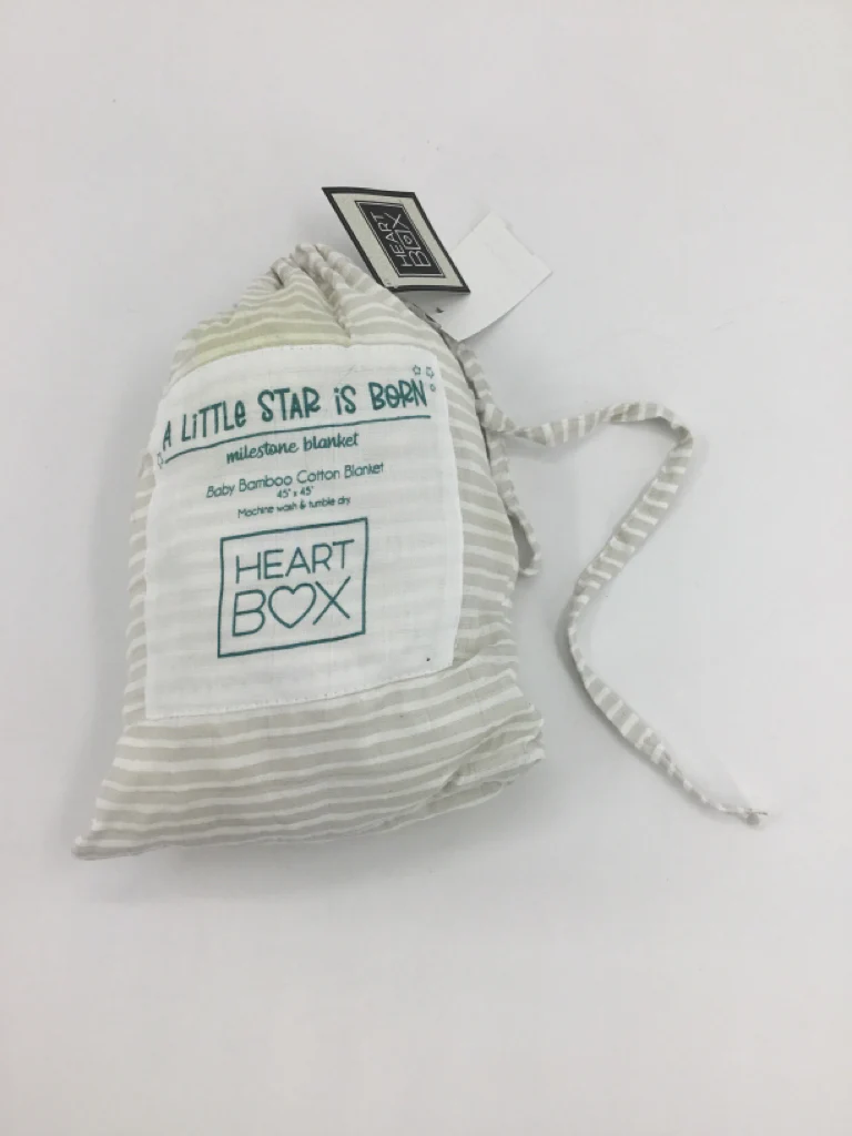 Heart Box Milestone Blanket
