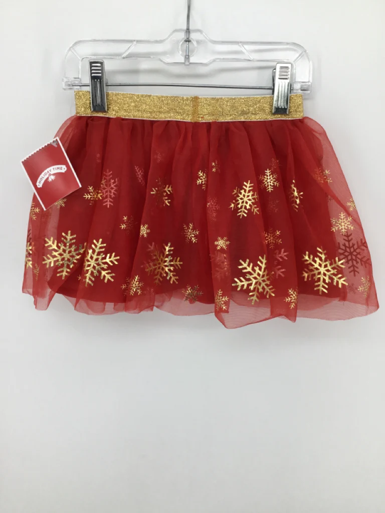 Holiday Time Child Size 2 Red Christmas TuTu - Image 3