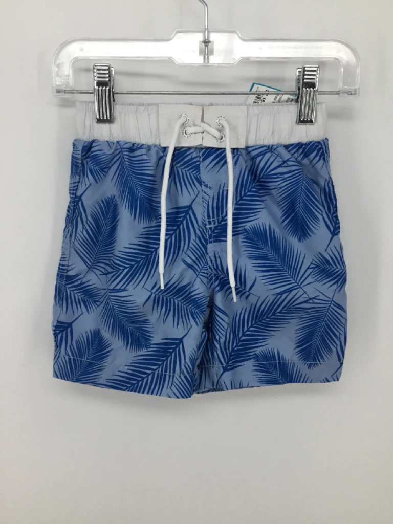 Hope & Henry Child Size 18-24 Months Blue Print Swimwear - boys
