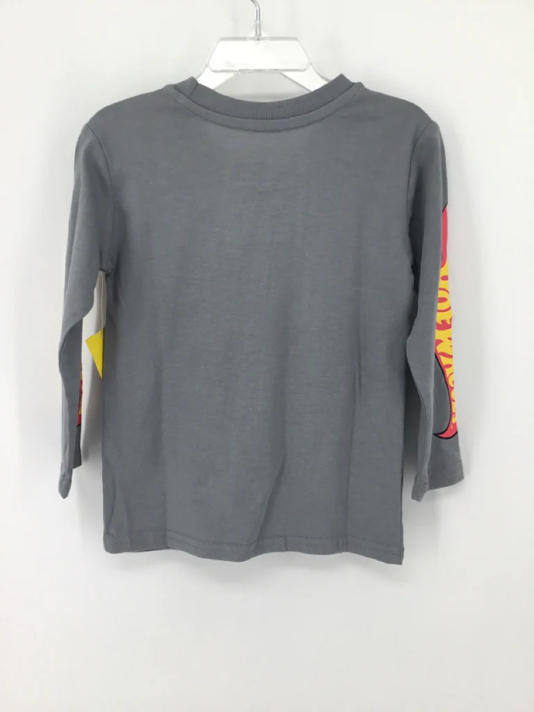 Hot Wheels Child Size 2 Gray screen printed T-shirt - boys - Image 3
